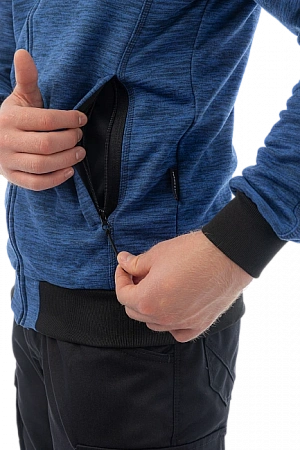 Флисовая толстовка Brodeks KS 241 cation, синий