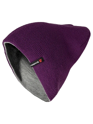 Шапка Brodeks Light Bicolor фиолетовый