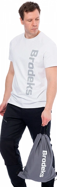 Сумка-мешок Brodeks KM140, серый Brodeks в Санкт-Петербурге 0