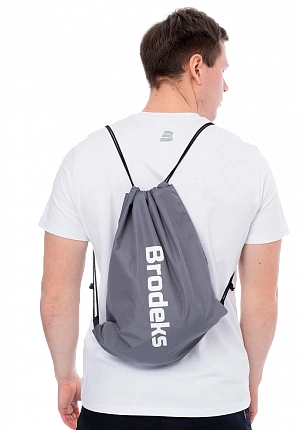 Сумка-мешок Brodeks KM140, серый Brodeks в Санкт-Петербурге 1