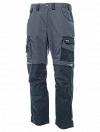 Летние брюки Brodeks KS 302 C, графит серый/черный