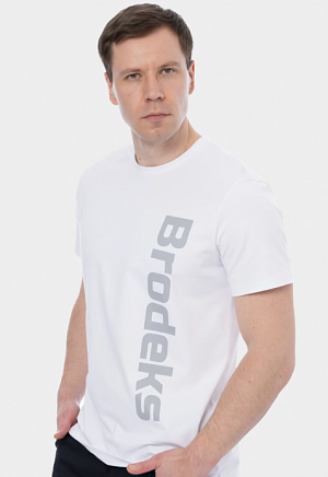 Футболка Brodeks KS704, белый