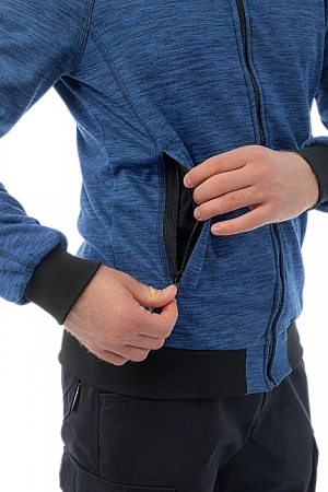 Флисовая толстовка Brodeks KS 241 cation, синий