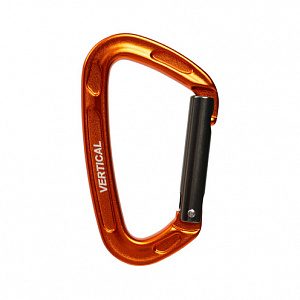 ver 0269.orange Карабин cкалолазный с прямой защелкой (Keylock)